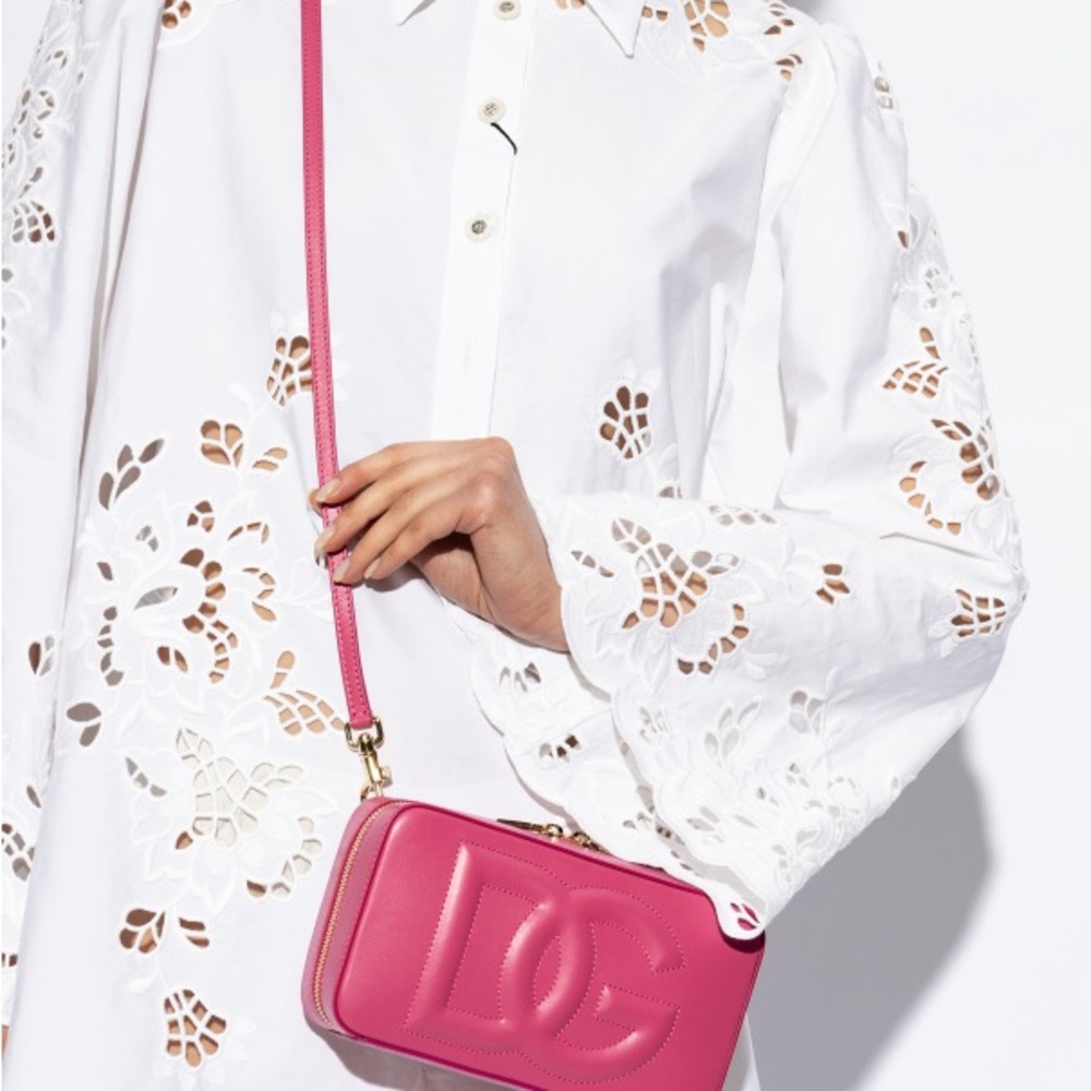 Dolce & Gabbana Vibrant Pink Crossbody Bag